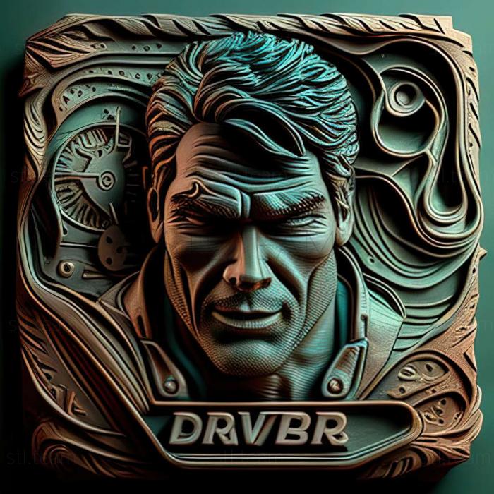 3D model Driver 2 game (STL)
